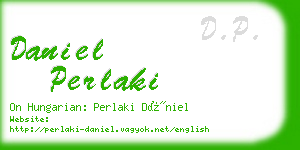 daniel perlaki business card